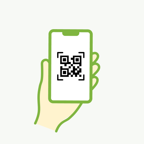 QRコードを読み取る